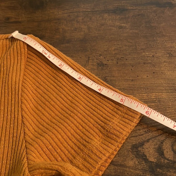 Brown Ribbed Crop Top * Popular 21 * Size Small‎ - Picture 13 of 13